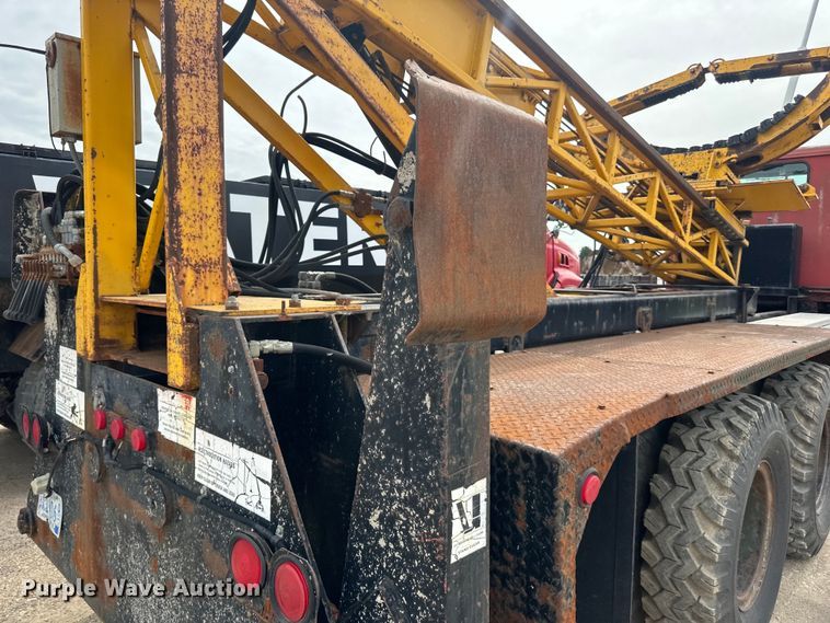 image for item DP8413 1977 International  F5050 6x6 pole setter truck