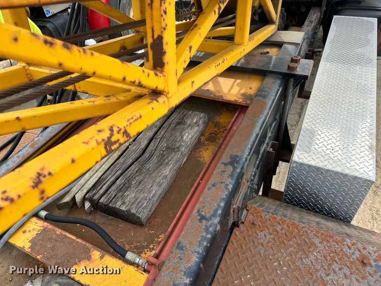 image for item DP8413 1977 International  F5050 6x6 pole setter truck