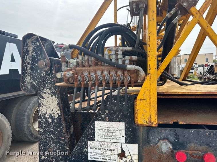 image for item DP8413 1977 International  F5050 6x6 pole setter truck