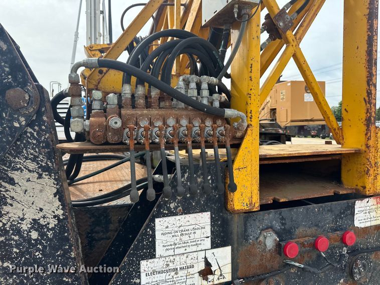 image for item DP8413 1977 International  F5050 6x6 pole setter truck