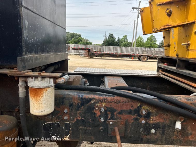 image for item DP8413 1977 International  F5050 6x6 pole setter truck