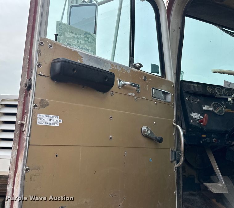 image for item DP8413 1977 International  F5050 6x6 pole setter truck