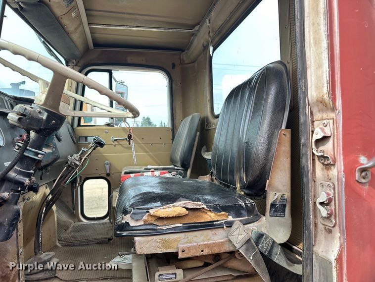 image for item DP8413 1977 International  F5050 6x6 pole setter truck