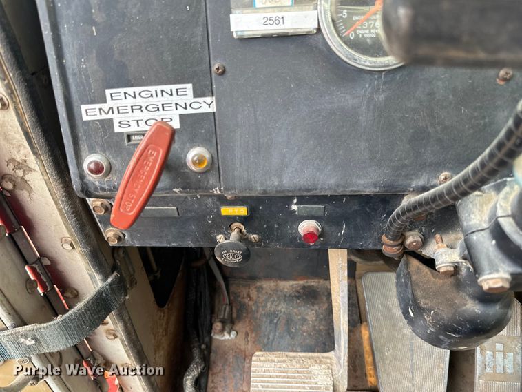 image for item DP8413 1977 International  F5050 6x6 pole setter truck