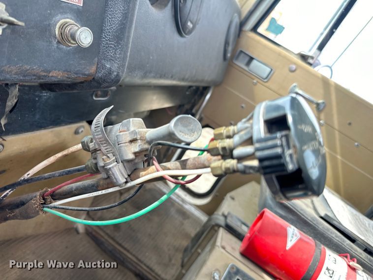 image for item DP8413 1977 International  F5050 6x6 pole setter truck