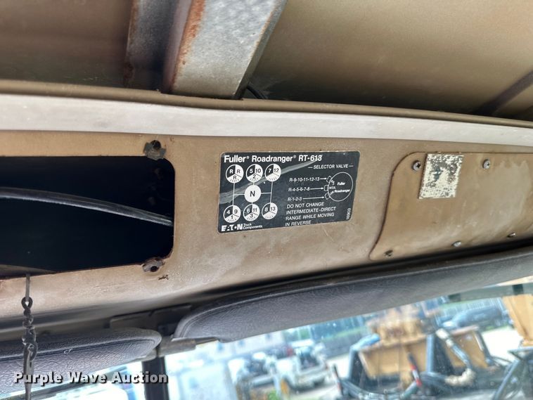 image for item DP8413 1977 International  F5050 6x6 pole setter truck