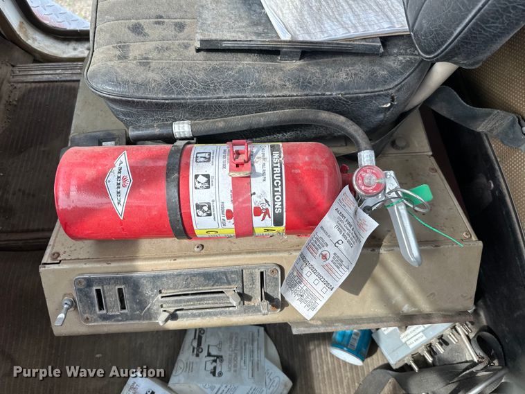 image for item DP8413 1977 International  F5050 6x6 pole setter truck