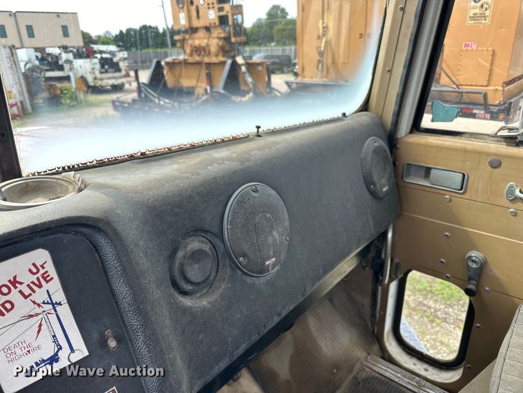 image for item DP8413 1977 International  F5050 6x6 pole setter truck