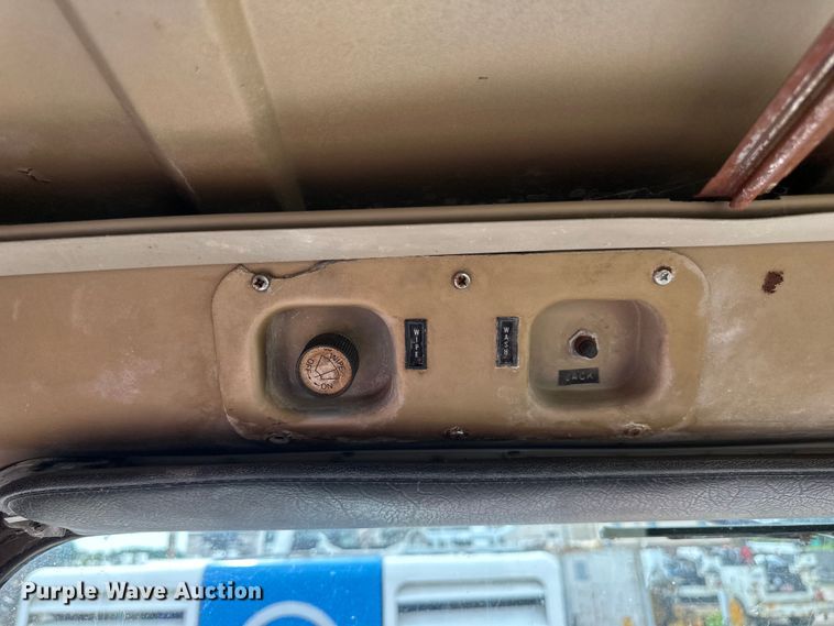 image for item DP8413 1977 International  F5050 6x6 pole setter truck