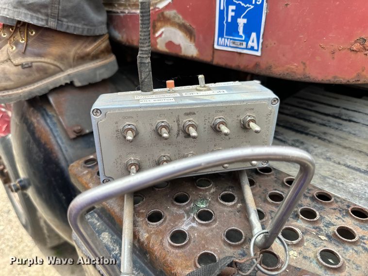 image for item DP8413 1977 International  F5050 6x6 pole setter truck