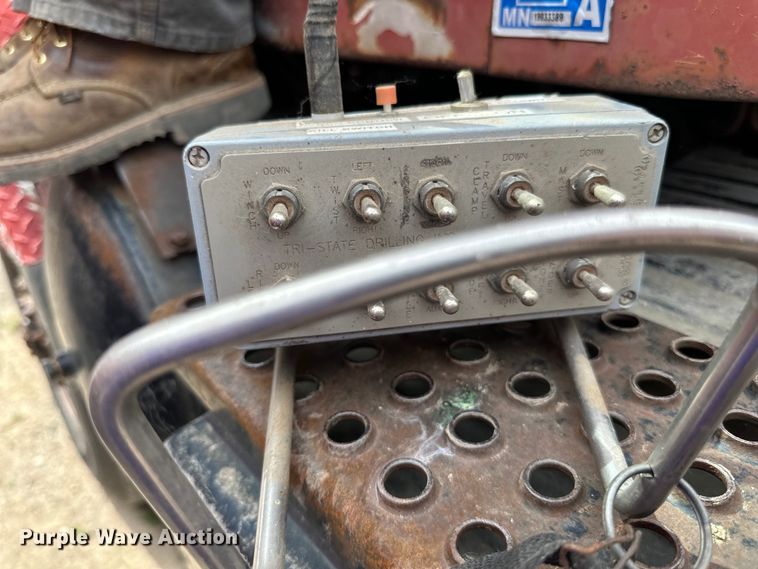 image for item DP8413 1977 International  F5050 6x6 pole setter truck