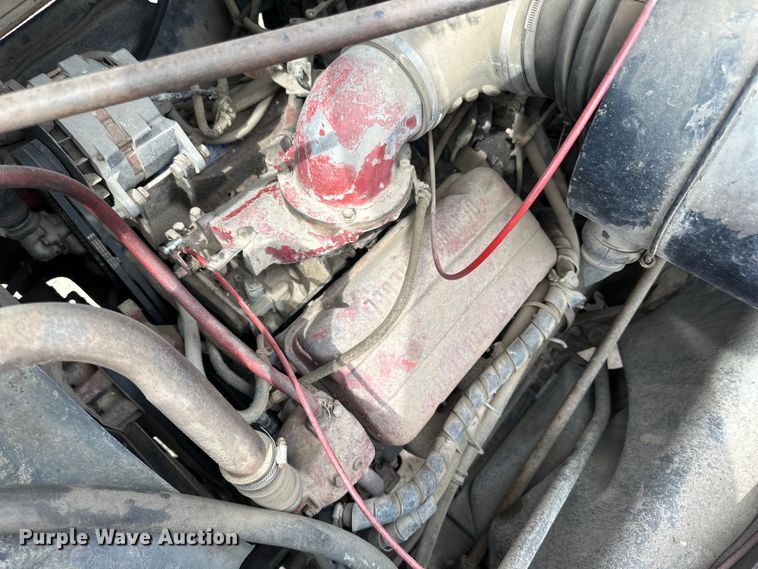 image for item DP8413 1977 International  F5050 6x6 pole setter truck