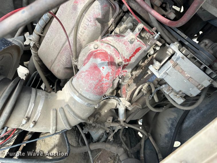 image for item DP8413 1977 International  F5050 6x6 pole setter truck