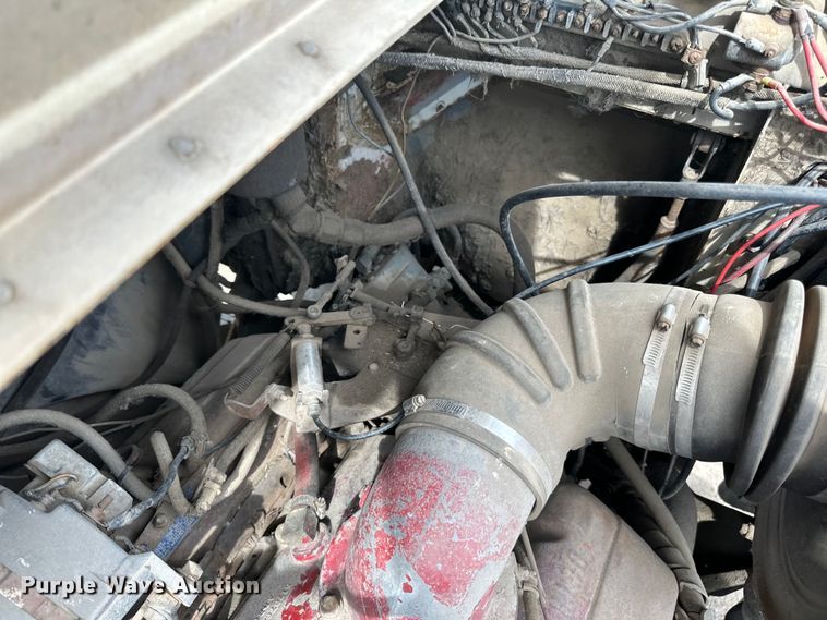 image for item DP8413 1977 International  F5050 6x6 pole setter truck