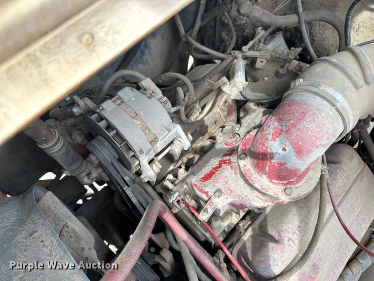 image for item DP8413 1977 International  F5050 6x6 pole setter truck