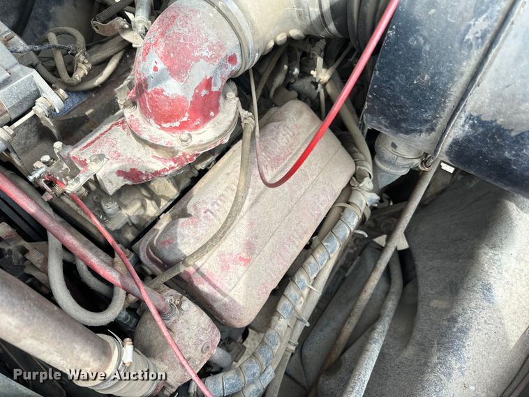 image for item DP8413 1977 International  F5050 6x6 pole setter truck