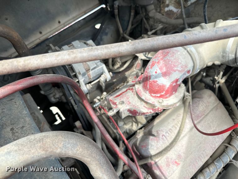 image for item DP8413 1977 International  F5050 6x6 pole setter truck