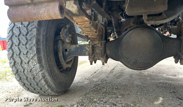 image for item DP8413 1977 International  F5050 6x6 pole setter truck