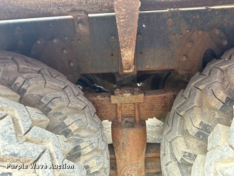 image for item DP8413 1977 International  F5050 6x6 pole setter truck