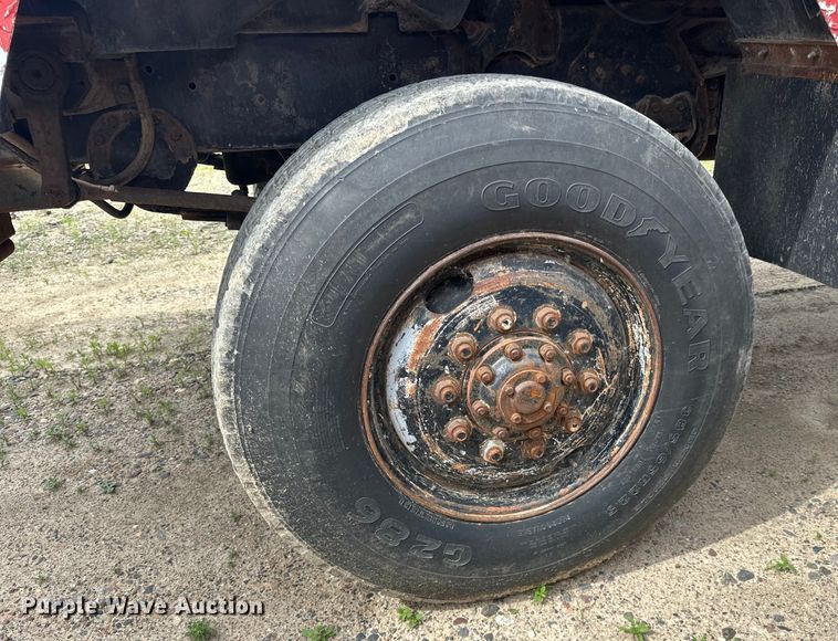 image for item DP8413 1977 International  F5050 6x6 pole setter truck