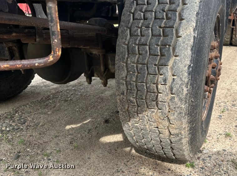 image for item DP8413 1977 International  F5050 6x6 pole setter truck