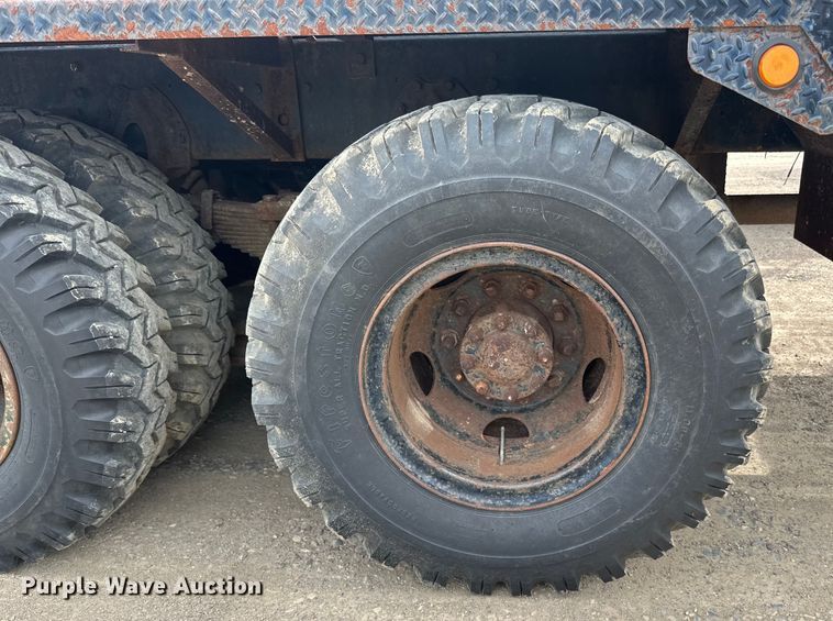 image for item DP8413 1977 International  F5050 6x6 pole setter truck