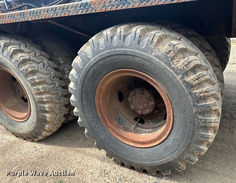 image for item DP8413 1977 International  F5050 6x6 pole setter truck