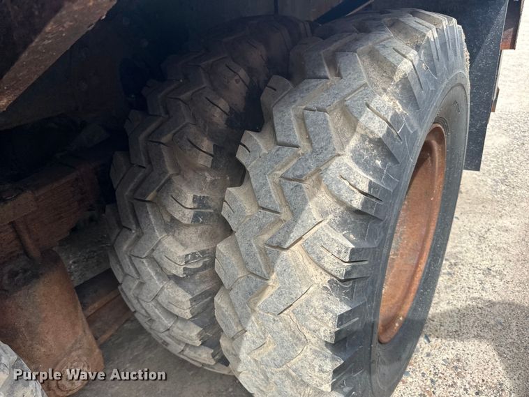 image for item DP8413 1977 International  F5050 6x6 pole setter truck