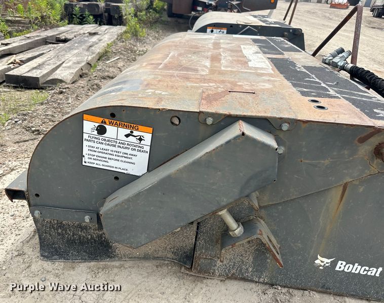 image for item DP8418 2014 Bobcat  72  skid steer sweeper
