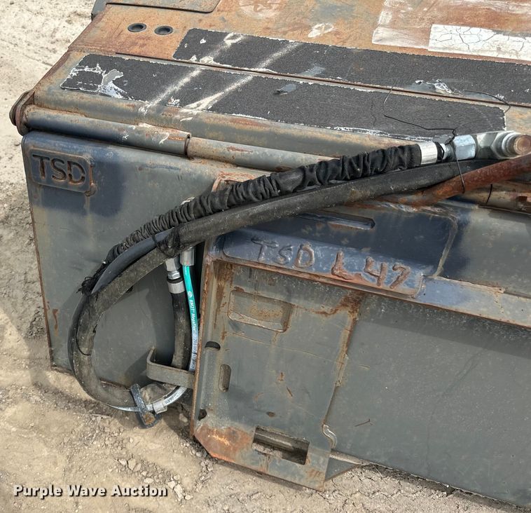 image for item DP8418 2014 Bobcat  72  skid steer sweeper