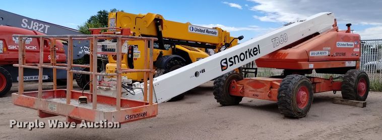 image for item DQ6142 2005 Snorkel  TB60 boom lift