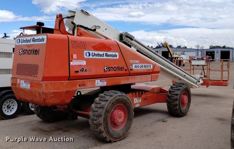 image for item DQ6142 2005 Snorkel  TB60 boom lift