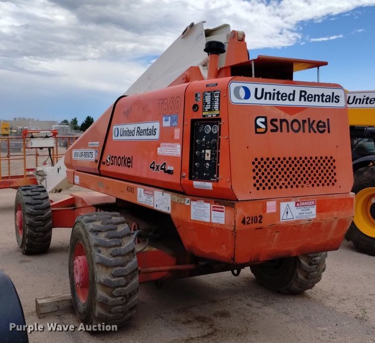 image for item DQ6142 2005 Snorkel  TB60 boom lift