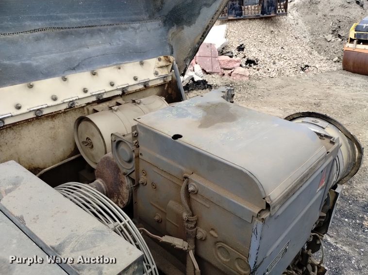 image for item DQ6146 1994 Ingersoll Rand  DD22 double drum vibratory roller