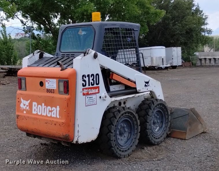 image for item DQ6158 2013 Bobcat S130 skid steer loader