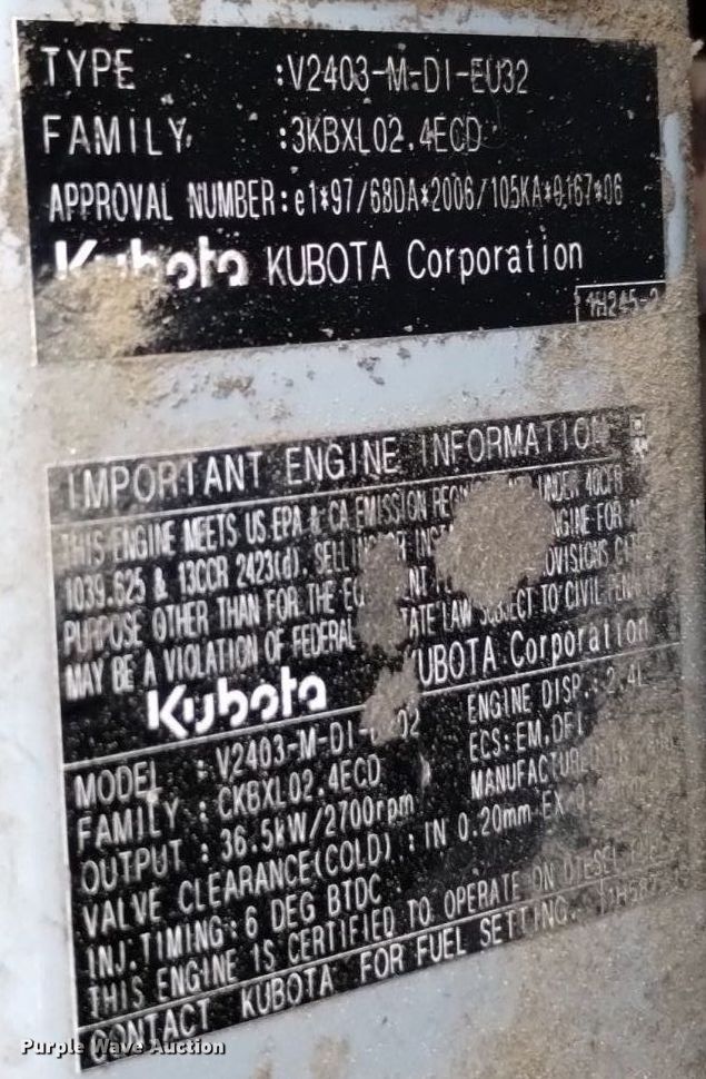 image for item DQ6158 2013 Bobcat S130 skid steer loader