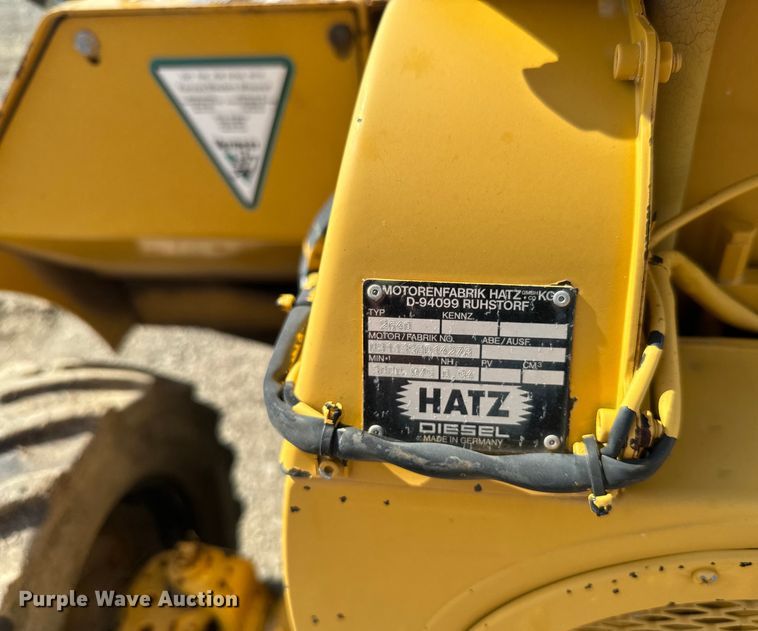 image for item DQ6764 1998 Vermeer TC4A trench compactor