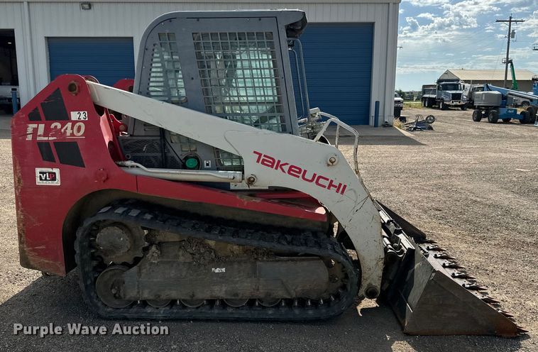 image for item DQ6768 2012 Takeuchi TL240 tracked skid steer loader