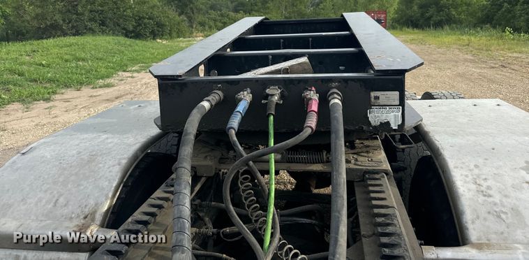 image for item DQ6818 2018 Trail King lowboy equipment trailer