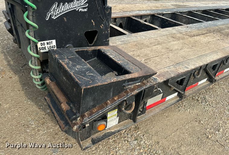 image for item DQ6818 2018 Trail King lowboy equipment trailer