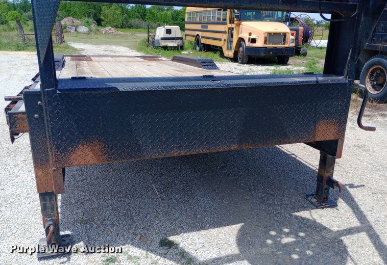 image for item DQ7141 2019 Texas Pride tilt deck equipment trailer