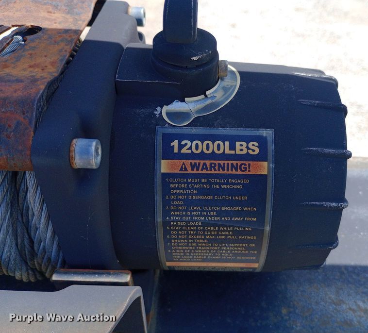 image for item DQ7141 2019 Texas Pride tilt deck equipment trailer