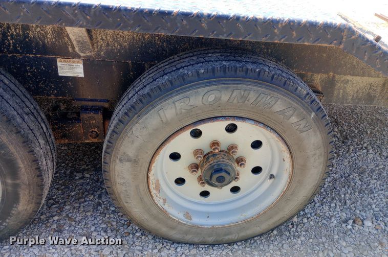 image for item DQ7141 2019 Texas Pride tilt deck equipment trailer