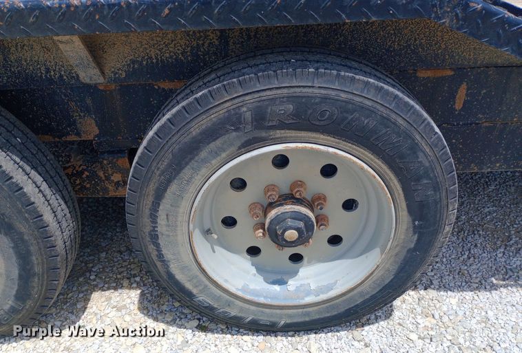 image for item DQ7141 2019 Texas Pride tilt deck equipment trailer