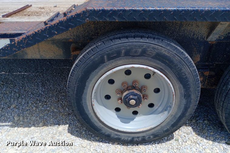 image for item DQ7141 2019 Texas Pride tilt deck equipment trailer