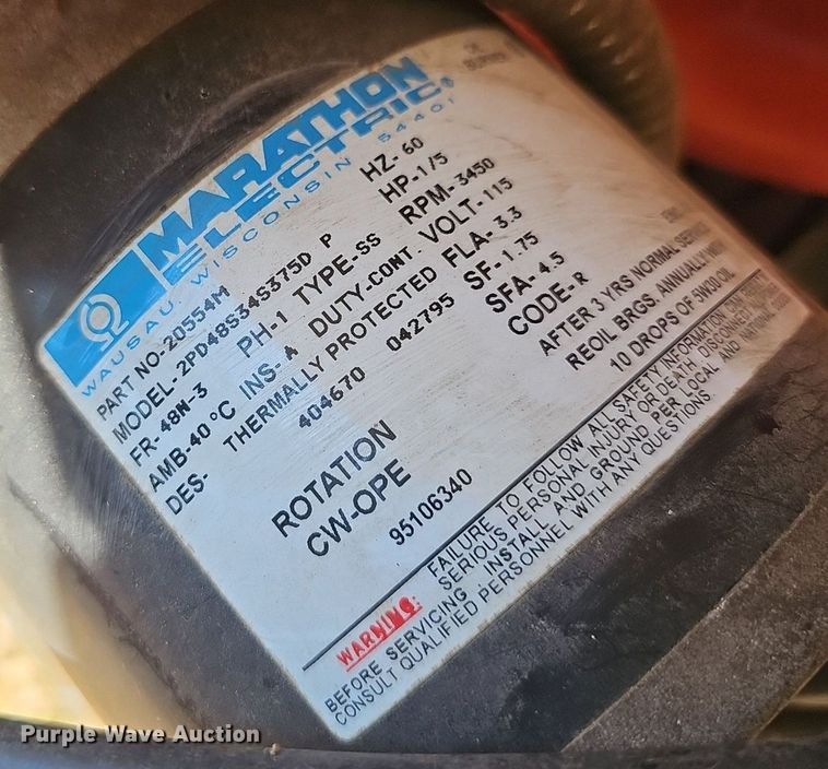 image for item DR3445 Whitco Stinger SC 1 PL pressure washer