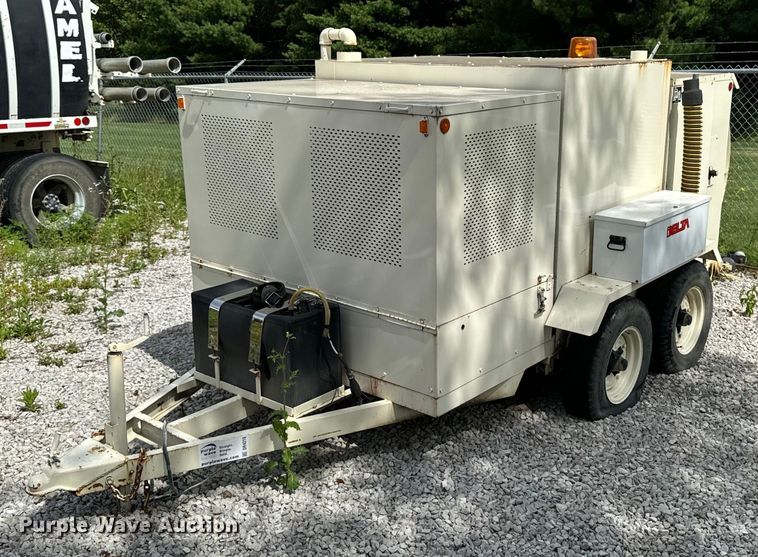 image for item DR4318 Sewer Equipment of America sewer jetter trailer