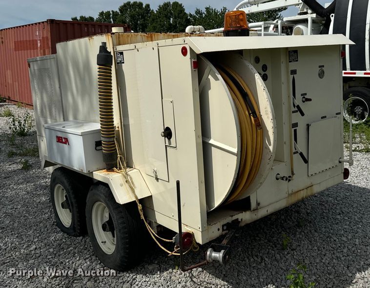 image for item DR4318 Sewer Equipment of America sewer jetter trailer