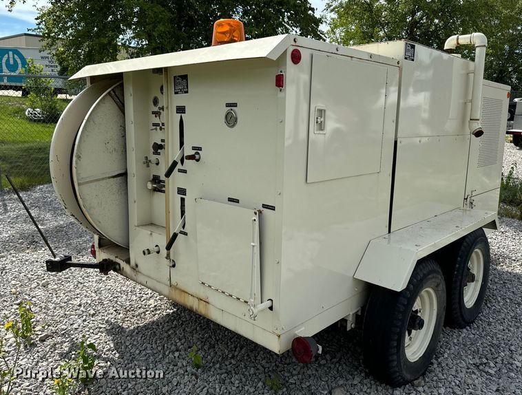 image for item DR4318 Sewer Equipment of America sewer jetter trailer