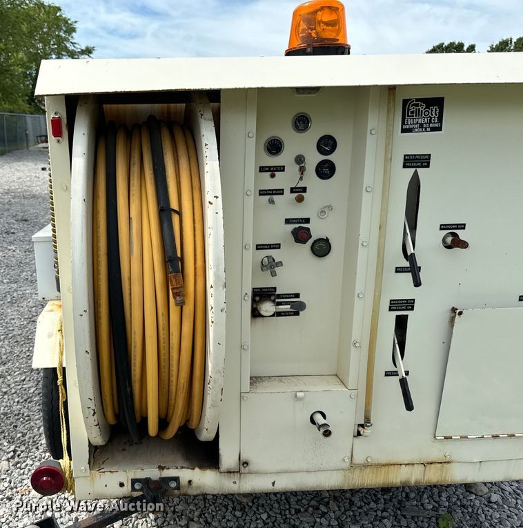 image for item DR4318 Sewer Equipment of America sewer jetter trailer